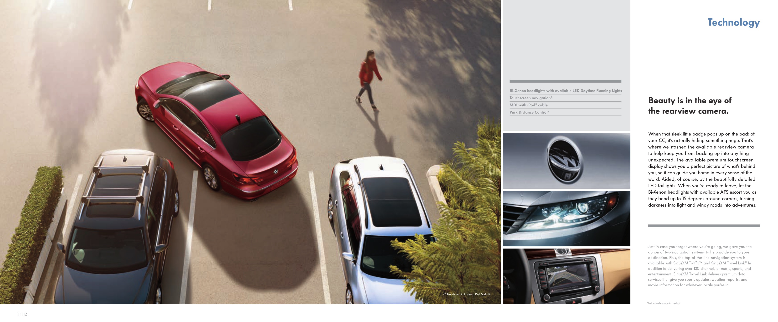 2013 VW CC Brochure Page 3